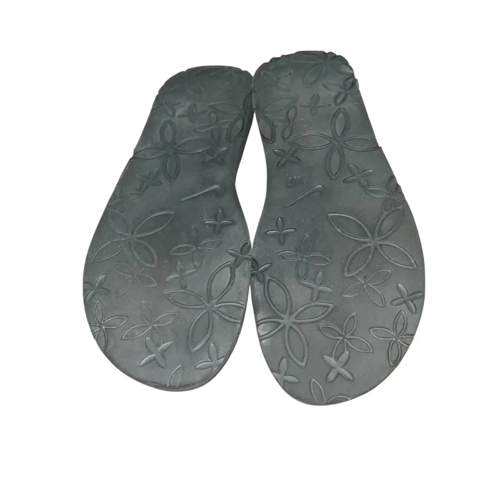 NIKE CELSO THONG BLACK/WHITE FLIP FLOPS BEACH SANDALS WATER US WOMENS Size 7